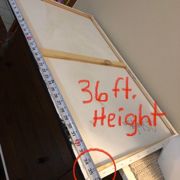 GOD The Creator Painting - Christian Inspired Art - LARGE Home Decor - Unique - Picture 6 of 6